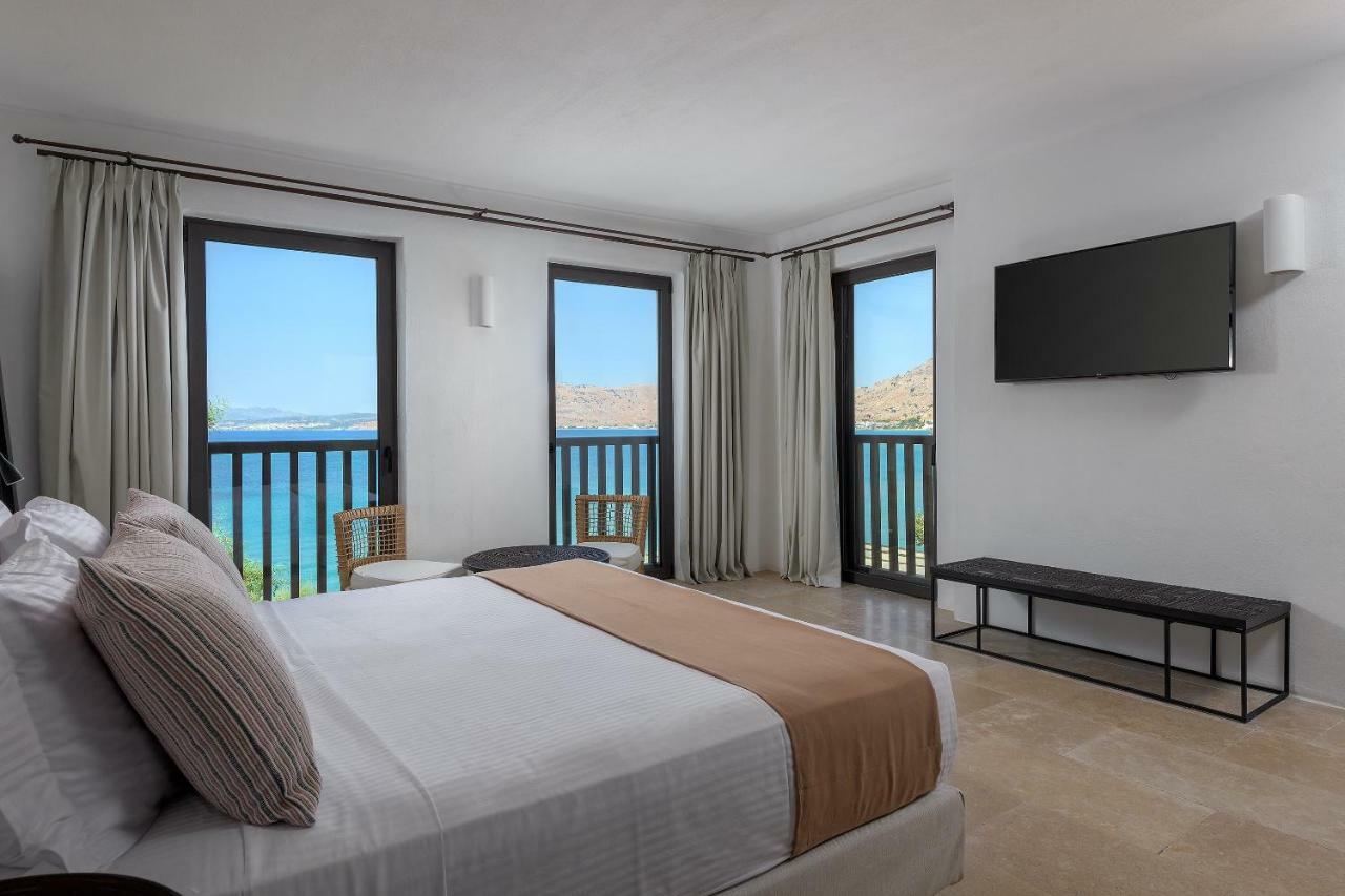 Aquavisionaire Beach Front Villa Lindos  Exterior photo